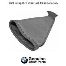 Load image into Gallery viewer, New Genuine BMW Manual Transmission Black Imitation Leather Shift Boot 1972-81
