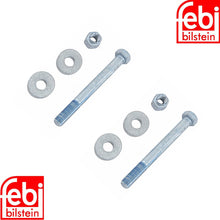 Load image into Gallery viewer, 2 X German Febi Upper or Lower Control Arm Adjustment Bolt Kit 2000-20 Mercedes
