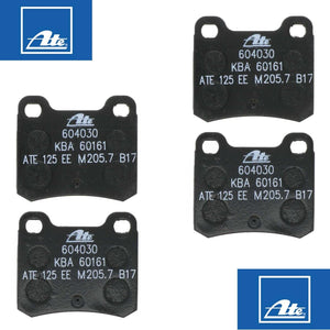 OEM Compound Rear Brake Pad Set Mercedes Benz 1984-93 190D 2.2 2.5 190E 2.3 2.6