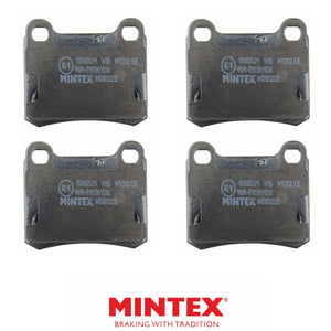 Mintex Rear Brake Pad Set Mercedes Benz 1984-93 190D 190E 001 420 01 20 MDB1222