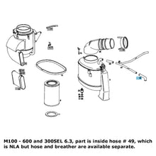 Load image into Gallery viewer, Air Filter or Valve Cover Spiral Flame Trap 1968-76 Mercedes 230 250 280 350 450
