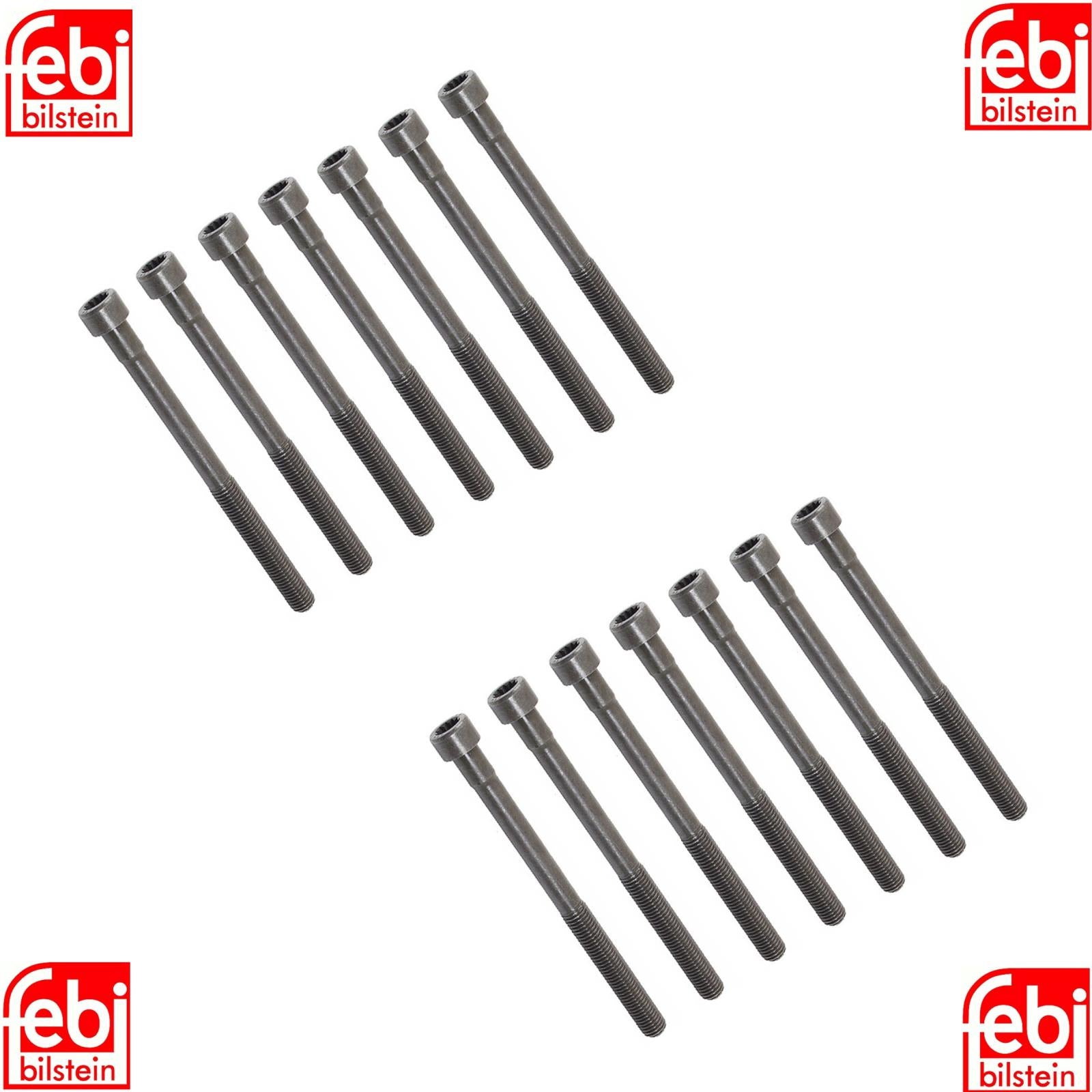Febi Bilstein Cylinder Head Bolt - Original OEM Replacement With Captive Disc (Part #06543)