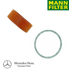 Load image into Gallery viewer, German Mann Power Steering Pump Filter and OE Mercedes Gasket 1961-74 Mercedes
