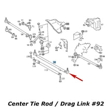 Load image into Gallery viewer, Febi Bilstein Steering Center Tie Rod Drag Link 1989-95 Mercedes E 260 300 320 E

