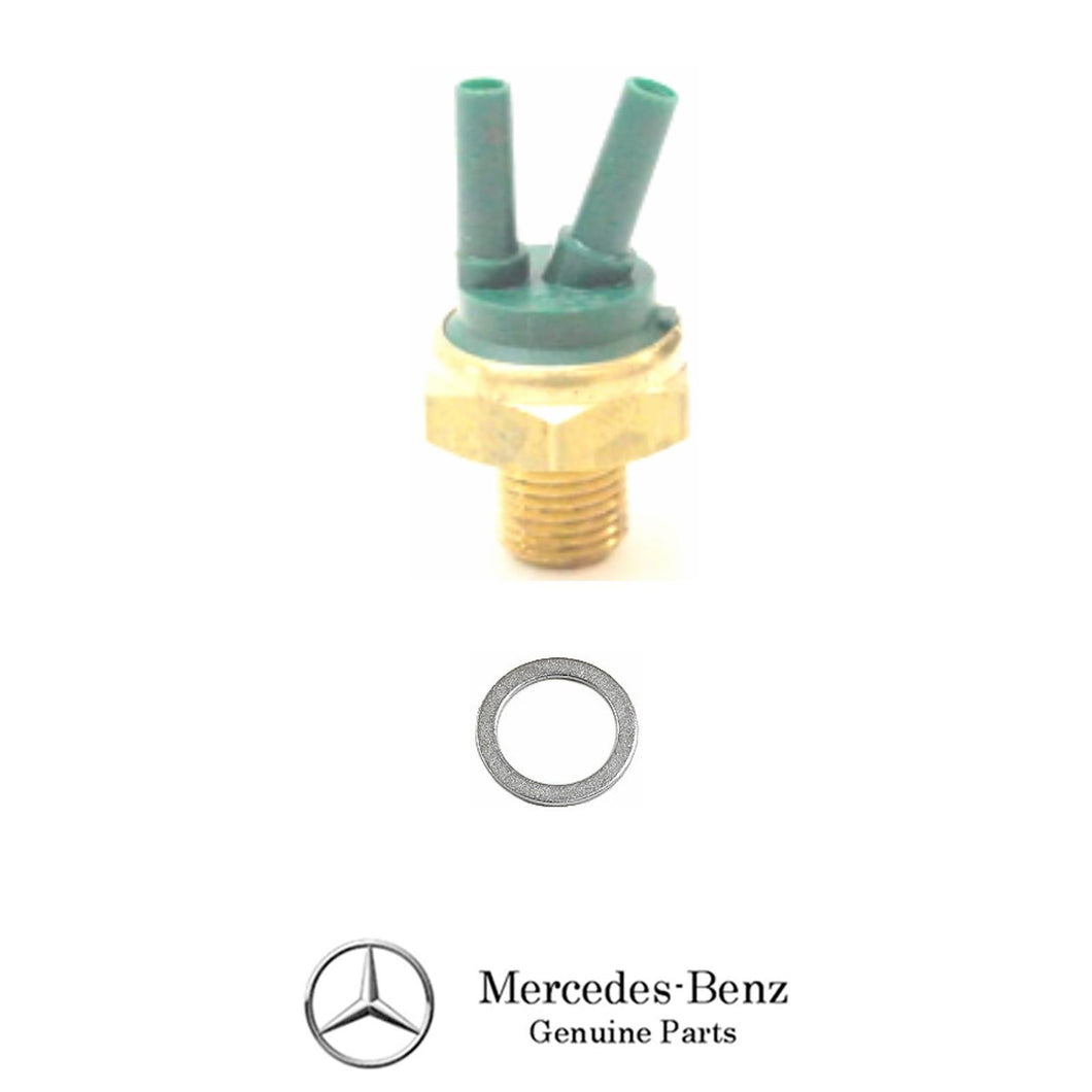 New Genuine Mercedes Thermo Thermal Vacuum Valve Color Code Green 50° C 122° F