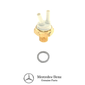 New Genuine Mercedes Thermo Thermal Vacuum Valve Color Code White 70° C 122° F