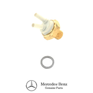 New Genuine Mercedes Thermo Thermal Vacuum Valve Color Code White 70° C 122° F