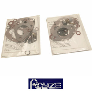 Pair Royze Carburetor Repair Kits Solex 40PBIC 1952-58 Porsche 1951-55 Mercedes