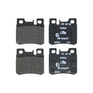 Ate Premium Rear Brake Pad Set 2 Pins 1987-98 Mercedes W124 W129 W170 W202