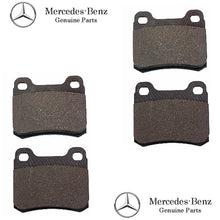 Load image into Gallery viewer, Genuine MB Rear Brake Pad Set Mercedes Benz 1984-93 190D 2.2 2.5 190E 2.3 2.6
