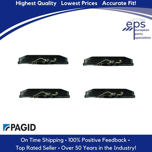 Front Brake Pad Set Shims Bolts Select 94-98 Mercedes C Pagid 005 420 46 20 41