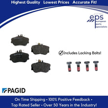 Load image into Gallery viewer, Front Brake Pad Set Shims Bolts Select 94-98 Mercedes C Pagid 005 420 46 20 41
