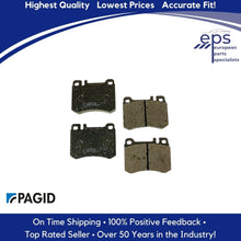 Load image into Gallery viewer, Front Brake Pad Set 1986-89 Mercedes 560SL Pagid OEM Compound 001 420 85 20 64
