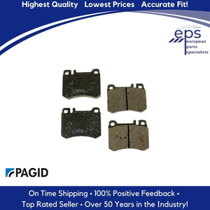 Front Brake Pad Set 1986-89 Mercedes 560SL Pagid OEM Compound 001 420 85 20 64