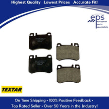 Load image into Gallery viewer, 1986-89 Mercedes 560SL Front Brake Pad Set Textar OEM Compound 001 420 85 20 64
