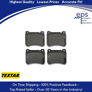 Front Brake Pad Set Select 2003-11 Mercedes C CLK SLK Textar 004 420 51 20