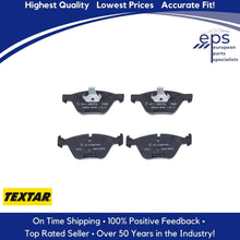 Load image into Gallery viewer, Front Brake Pad Set Select 2006-11 BMW 3-Series &amp; Z4 Textar 34 11 6 771 868
