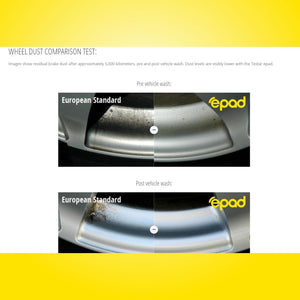 Front Brake Pad ePad Set Select 2002-06 Mini Cooper Textar 34 11 6 770 332