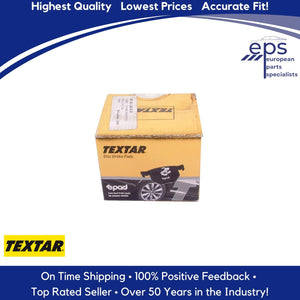 Rear Brake Pad Set Select 00-09 Mercedes C CLK Textar Ceramic ePad 003 420 52 20