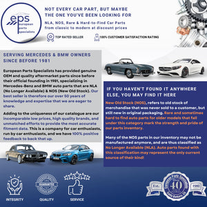 Intake & Exhaust Valve Stem Seal Kit Select 1998-10 Mercedes M113 V8 OEM Corteco