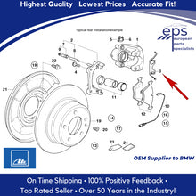 Load image into Gallery viewer, Rear Brake Pad Anti Rattle Return Spring Clip 1991-06 BMW 330 740 750 840 850 X5
