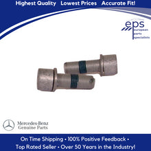 Load image into Gallery viewer, 2 Rear Axle to Subframe Bolt &amp; Washer Select 1986-16 Mercedes C CLK E SLK OE MB
