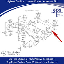 Load image into Gallery viewer, 2 Rear Axle to Subframe Bolt &amp; Washer Select 1986-16 Mercedes C CLK E SLK OE MB
