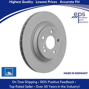 Rear Brake Disc 2001-02 Mercedes CL55 S55 AMG CL600 S600 2 X German Ate 422213