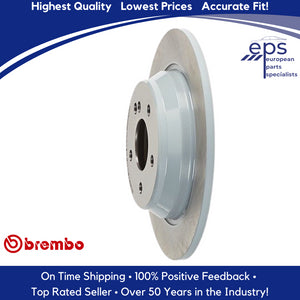 1 Rear Brake Disc Rotor 03-06 CL500 S350 S430 S500 Premium Brembo 220 423 01 12