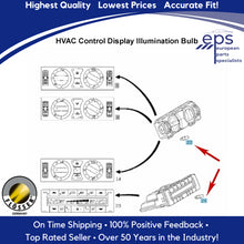 Load image into Gallery viewer, 4 - 1.2 W White Base Bulb Instrument Switch HVAC Control Bulb 1964-19 Mercedes
