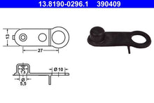 Load image into Gallery viewer, Left or Right Front Brake Caliper Bleeder Screw Dust Cap 1996-03 BMW OEM ATE
