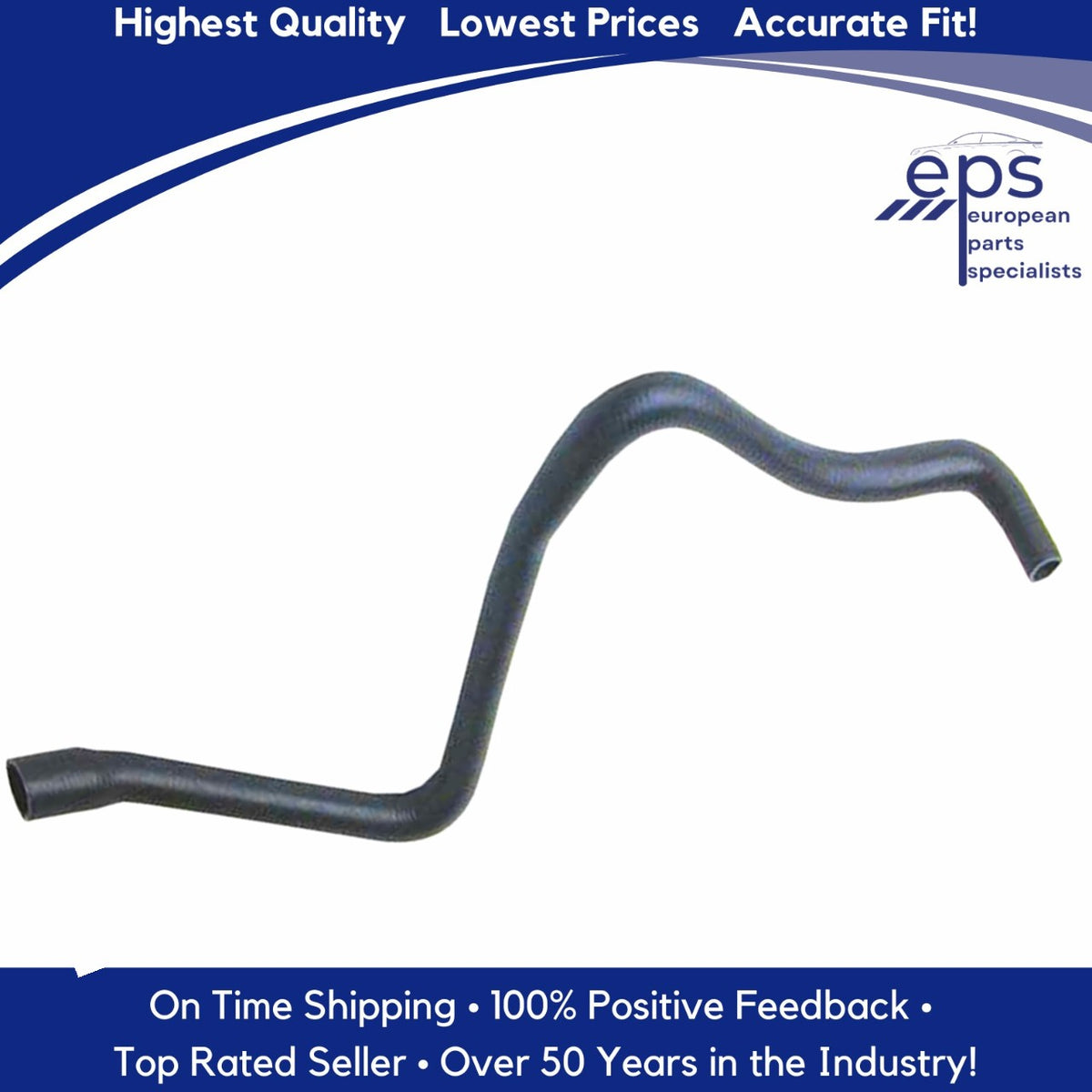 Radiator Expansion Overflow Tank Hose 1981-91 Mercedes W126 300 380 42 ...