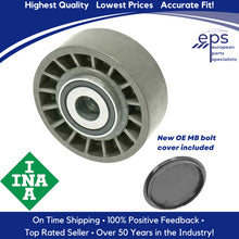 Load image into Gallery viewer, Supercharger Belt Idler Pulley 98-04 Mercedes C230 SLK230 OEM INA 111 202 01 19
