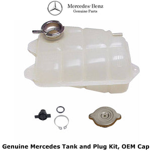 Radiator Coolant Overflow Tank Replacement Kit 1973-85 Mercedes W116 W123 W126